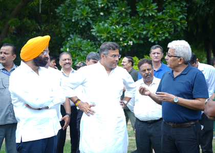 Delhi Minister Manjinder Singh Sirsa launches 'Clean Air Zone' trial in Nehru Park | Delhi Minister Manjinder Singh Sirsa launches 'Clean Air Zone' trial in Nehru Park Delhi Minister Manjinder Singh Sirsa launches 'Clean Air Zone' trial in Nehru Park | Delhi Minister Manjinder Singh Sirsa launches 'Clean Air Zone' trial in Nehru Park
