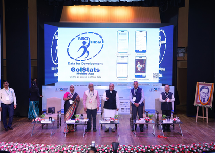 ‘GoIStats’ mobile app launched for real-time access to official statistical data | ‘GoIStats’ mobile app launched for real-time access to official statistical data ‘GoIStats’ mobile app launched for real-time access to official statistical data | ‘GoIStats’ mobile app launched for real-time access to official statistical data