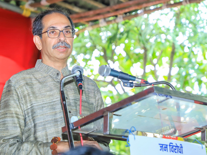 Uddhav Thackeray hits back at Fadnavis for his 'rudali' swipe; also slams Shelar, Dubey | Uddhav Thackeray hits back at Fadnavis for his 'rudali' swipe; also slams Shelar, Dubey
