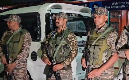 J&K security forces conduct joint mock drill ahead of Amarnath Yatra 2025 | J&K security forces conduct joint mock drill ahead of Amarnath Yatra 2025 J&K security forces conduct joint mock drill ahead of Amarnath Yatra 2025 | J&K security forces conduct joint mock drill ahead of Amarnath Yatra 2025