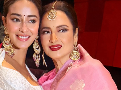 Ananya Panday shares a glimpse of her childhood days with Rekha, reflects on their evolving bond | Ananya Panday shares a glimpse of her childhood days with Rekha, reflects on their evolving bond Ananya Panday shares a glimpse of her childhood days with Rekha, reflects on their evolving bond | Ananya Panday shares a glimpse of her childhood days with Rekha, reflects on their evolving bond