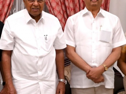 'Bharat Mata' image row between Kerala Guv, Vijayan govt escalates | 'Bharat Mata' image row between Kerala Guv, Vijayan govt escalates 'Bharat Mata' image row between Kerala Guv, Vijayan govt escalates | 'Bharat Mata' image row between Kerala Guv, Vijayan govt escalates