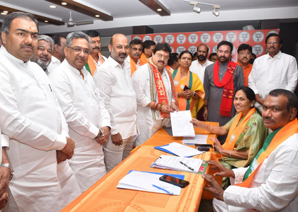 Telangana BJP MLA quits after Ramchander Rao named state chief | Telangana BJP MLA quits after Ramchander Rao named state chief Telangana BJP MLA quits after Ramchander Rao named state chief | Telangana BJP MLA quits after Ramchander Rao named state chief