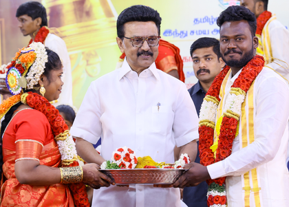 Stalin defends Dravidian model of governance, slams critics | Stalin defends Dravidian model of governance, slams critics
