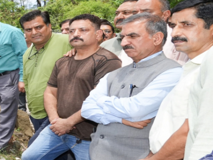 Himachal CM visits cloudburst-hit villages; 34 still missing | Himachal CM visits cloudburst-hit villages; 34 still missing
