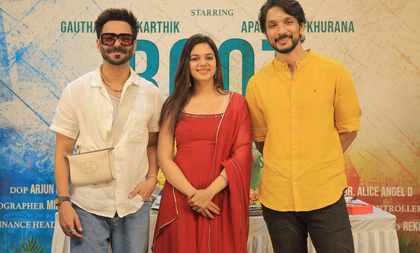 Gautham Ram Karthik's sci-fi crime thriller 'ROOT – Running Out Of Time’ goes on floors | Gautham Ram Karthik's sci-fi crime thriller 'ROOT – Running Out Of Time’ goes on floors
