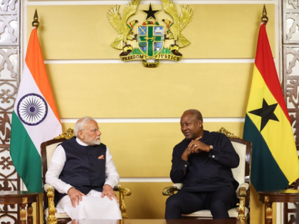 PM Modi meets Ghana President Mahama, discuss ways to expand cooperation in key sectors | PM Modi meets Ghana President Mahama, discuss ways to expand cooperation in key sectors