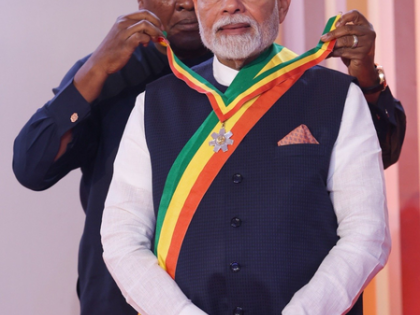 Prime Minister Modi conferred Ghana's highest national honour | Prime Minister Modi conferred Ghana's highest national honour