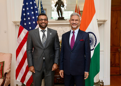 EAM Jaishankar meets heads of US FBI, National Intelligence | EAM Jaishankar meets heads of US FBI, National Intelligence