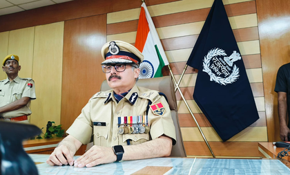 Rajeev Kumar Sharma takes charge as new DGP of Rajasthan | Rajeev Kumar Sharma takes charge as new DGP of Rajasthan