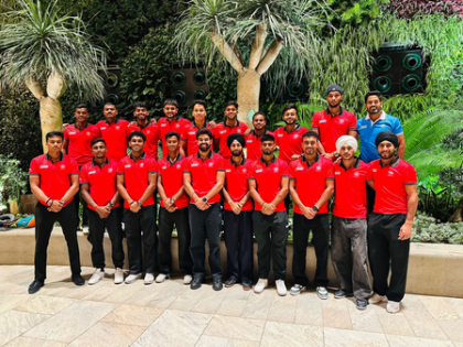 India 'A' men's hockey team leaves for Netherlands for upcoming Europe tour | India 'A' men's hockey team leaves for Netherlands for upcoming Europe tour India 'A' men's hockey team leaves for Netherlands for upcoming Europe tour | India 'A' men's hockey team leaves for Netherlands for upcoming Europe tour