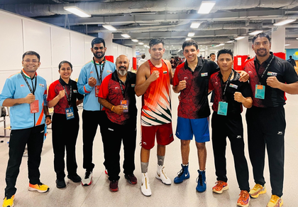 World Boxing Cup: Meenakshi, Sakshi, Pooja Rani, Hitesh and Jugnoo in final | World Boxing Cup: Meenakshi, Sakshi, Pooja Rani, Hitesh and Jugnoo in final World Boxing Cup: Meenakshi, Sakshi, Pooja Rani, Hitesh and Jugnoo in final | World Boxing Cup: Meenakshi, Sakshi, Pooja Rani, Hitesh and Jugnoo in final