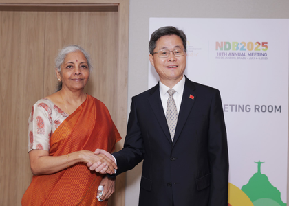 FM Sitharaman discusses strategic partnerships with BRICS Finance Ministers | FM Sitharaman discusses strategic partnerships with BRICS Finance Ministers FM Sitharaman discusses strategic partnerships with BRICS Finance Ministers | FM Sitharaman discusses strategic partnerships with BRICS Finance Ministers