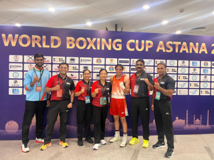 Meenakshi, Sakshi, Pooja Rani, Hitesh and Jugnoo book final berths with dominant display at World Boxing Cup | Meenakshi, Sakshi, Pooja Rani, Hitesh and Jugnoo book final berths with dominant display at World Boxing Cup