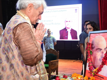 PM Modi fulfilled Syama Prasad Mookerjee’s dream after 66 years: J&K L-G | PM Modi fulfilled Syama Prasad Mookerjee’s dream after 66 years: J&K L-G