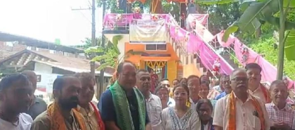 Assam unveils state's tallest statue of Shyama Prasad Mukherjee in Kokrajhar | Assam unveils state's tallest statue of Shyama Prasad Mukherjee in Kokrajhar Assam unveils state's tallest statue of Shyama Prasad Mukherjee in Kokrajhar | Assam unveils state's tallest statue of Shyama Prasad Mukherjee in Kokrajhar