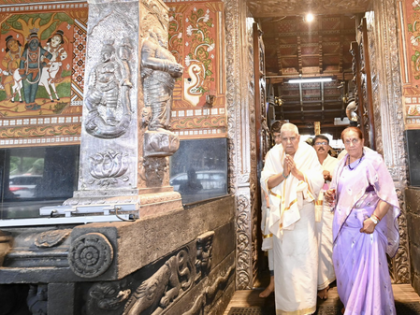 V-P Jagdeep Dhankhar offers prayers at Guruvayoor temple in Kerala | V-P Jagdeep Dhankhar offers prayers at Guruvayoor temple in Kerala V-P Jagdeep Dhankhar offers prayers at Guruvayoor temple in Kerala | V-P Jagdeep Dhankhar offers prayers at Guruvayoor temple in Kerala
