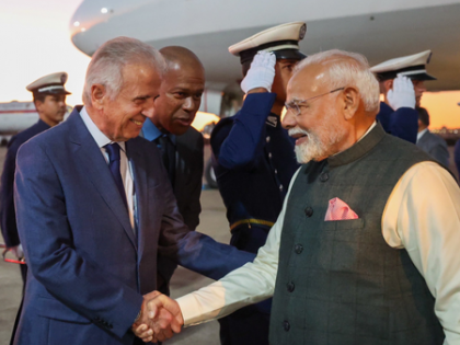PM Modi received by Brazilian Defence Minister as he arrives in Brasilia for State Visit | PM Modi received by Brazilian Defence Minister as he arrives in Brasilia for State Visit