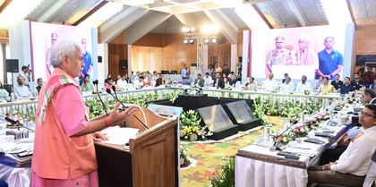 UTs tourism secretaries meet in Srinagar befitting reply to terrorism: J&K L-G | UTs tourism secretaries meet in Srinagar befitting reply to terrorism: J&K L-G UTs tourism secretaries meet in Srinagar befitting reply to terrorism: J&K L-G | UTs tourism secretaries meet in Srinagar befitting reply to terrorism: J&K L-G