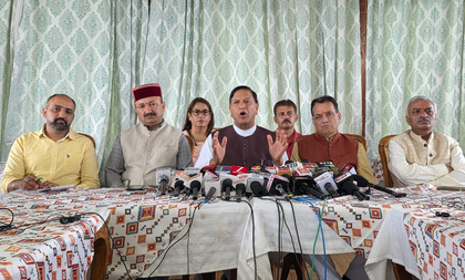 Even after 8 days of calamity, govt yet to reach out to people: Himachal BJP chief | Even after 8 days of calamity, govt yet to reach out to people: Himachal BJP chief Even after 8 days of calamity, govt yet to reach out to people: Himachal BJP chief | Even after 8 days of calamity, govt yet to reach out to people: Himachal BJP chief
