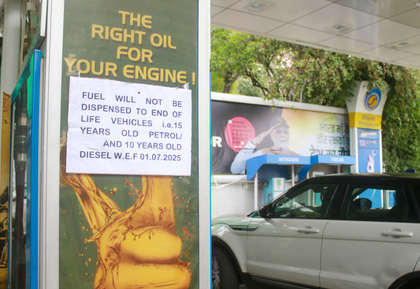Fuel ban on overaged vehicles postponed, new timeline for Delhi-NCR enforcement | Fuel ban on overaged vehicles postponed, new timeline for Delhi-NCR enforcement Fuel ban on overaged vehicles postponed, new timeline for Delhi-NCR enforcement | Fuel ban on overaged vehicles postponed, new timeline for Delhi-NCR enforcement