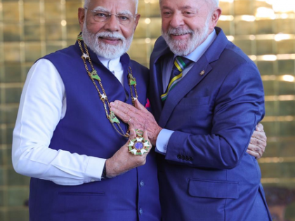 PM Modi thanks President Lula on being conferred with Brazil's highest national honour | PM Modi thanks President Lula on being conferred with Brazil's highest national honour PM Modi thanks President Lula on being conferred with Brazil's highest national honour | PM Modi thanks President Lula on being conferred with Brazil's highest national honour
