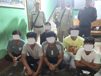 Six Arambai Tenggol members among 12 militants held in Manipur, arms recovered | Six Arambai Tenggol members among 12 militants held in Manipur, arms recovered