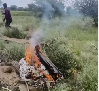 Rajasthan CM, Guv express condolences after IAF fighter jet crashes in Churu | Rajasthan CM, Guv express condolences after IAF fighter jet crashes in Churu Rajasthan CM, Guv express condolences after IAF fighter jet crashes in Churu | Rajasthan CM, Guv express condolences after IAF fighter jet crashes in Churu