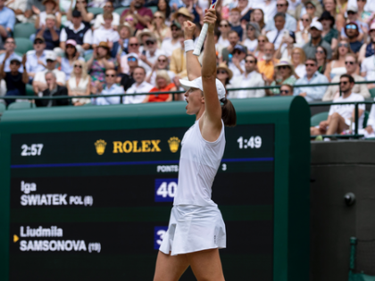 Wimbledon 2025: Swiatek reaches maiden semis with straight sets win over Samsonova | Wimbledon 2025: Swiatek reaches maiden semis with straight sets win over Samsonova
