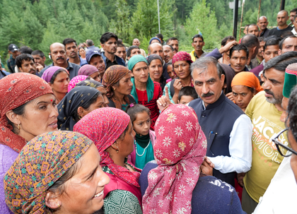 CM Sukhu announces Rs 7 crore aid for disaster-hit areas in Himachal Pradesh | CM Sukhu announces Rs 7 crore aid for disaster-hit areas in Himachal Pradesh CM Sukhu announces Rs 7 crore aid for disaster-hit areas in Himachal Pradesh | CM Sukhu announces Rs 7 crore aid for disaster-hit areas in Himachal Pradesh