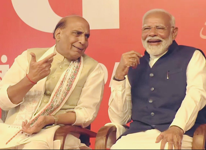 Distinguished himself for hardworking nature, wisdom: PM Modi greets Rajnath Singh on his birthday | Distinguished himself for hardworking nature, wisdom: PM Modi greets Rajnath Singh on his birthday Distinguished himself for hardworking nature, wisdom: PM Modi greets Rajnath Singh on his birthday | Distinguished himself for hardworking nature, wisdom: PM Modi greets Rajnath Singh on his birthday