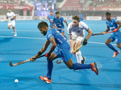 India A men's hockey team secures second win on Europe tour with 6-0 vcitory over Ireland | India A men's hockey team secures second win on Europe tour with 6-0 vcitory over Ireland India A men's hockey team secures second win on Europe tour with 6-0 vcitory over Ireland | India A men's hockey team secures second win on Europe tour with 6-0 vcitory over Ireland