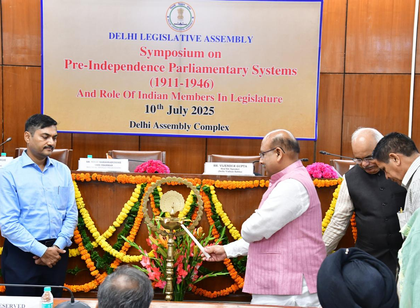 Colonial era Indian legislators hailed as icons of national unity at Delhi Assembly symposium | Colonial era Indian legislators hailed as icons of national unity at Delhi Assembly symposium