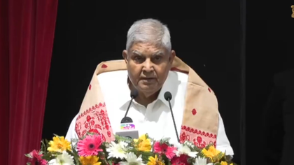 V-P Jagdeep Dhankhar calls for expanding country's soft power | V-P Jagdeep Dhankhar calls for expanding country's soft power