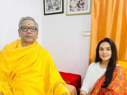 Preity Zinta expresses gratitude to her ‘guru mitr’ for guiding her ‘spiritual journey’ | Preity Zinta expresses gratitude to her ‘guru mitr’ for guiding her ‘spiritual journey’