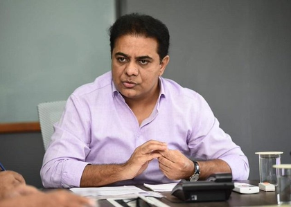 KTR questions BJP's 'silence' over encroachment of Bhadrachalam temple land | KTR questions BJP's 'silence' over encroachment of Bhadrachalam temple land KTR questions BJP's 'silence' over encroachment of Bhadrachalam temple land | KTR questions BJP's 'silence' over encroachment of Bhadrachalam temple land