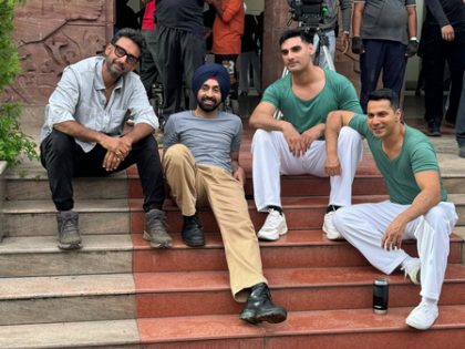 Ahan Shetty wraps up a shooting schedule for ‘Border 2’ with his brothers Diljit Dosanjh and Varun Dhawan | Ahan Shetty wraps up a shooting schedule for ‘Border 2’ with his brothers Diljit Dosanjh and Varun Dhawan Ahan Shetty wraps up a shooting schedule for ‘Border 2’ with his brothers Diljit Dosanjh and Varun Dhawan | Ahan Shetty wraps up a shooting schedule for ‘Border 2’ with his brothers Diljit Dosanjh and Varun Dhawan