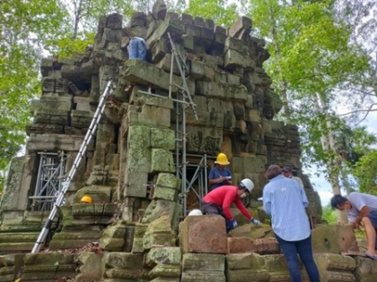 Cambodia: Restoration work on Angkor Wat's Bakan Tower makes significant progress | Cambodia: Restoration work on Angkor Wat's Bakan Tower makes significant progress