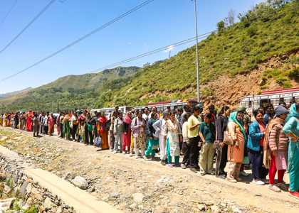 Amarnath Yatra: Over two lakh devotees have 'darshan', fresh batch of 6143 leaves for Kashmir | Amarnath Yatra: Over two lakh devotees have 'darshan', fresh batch of 6143 leaves for Kashmir Amarnath Yatra: Over two lakh devotees have 'darshan', fresh batch of 6143 leaves for Kashmir | Amarnath Yatra: Over two lakh devotees have 'darshan', fresh batch of 6143 leaves for Kashmir