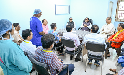 Odisha student self-immolation bid: CM Mohan Majhi visits AIIMS, assures stringent action | Odisha student self-immolation bid: CM Mohan Majhi visits AIIMS, assures stringent action Odisha student self-immolation bid: CM Mohan Majhi visits AIIMS, assures stringent action | Odisha student self-immolation bid: CM Mohan Majhi visits AIIMS, assures stringent action