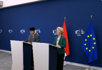 EU President meets Indonesian counterpart, discusses key areas to take partnership forward | EU President meets Indonesian counterpart, discusses key areas to take partnership forward EU President meets Indonesian counterpart, discusses key areas to take partnership forward | EU President meets Indonesian counterpart, discusses key areas to take partnership forward