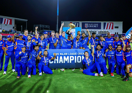 MI New York triumph in final-over thriller to claim MLC title | MI New York triumph in final-over thriller to claim MLC title MI New York triumph in final-over thriller to claim MLC title | MI New York triumph in final-over thriller to claim MLC title