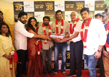 'Vishal 35': Vishal announces his next with Dushara Vijayan | 'Vishal 35': Vishal announces his next with Dushara Vijayan 'Vishal 35': Vishal announces his next with Dushara Vijayan | 'Vishal 35': Vishal announces his next with Dushara Vijayan