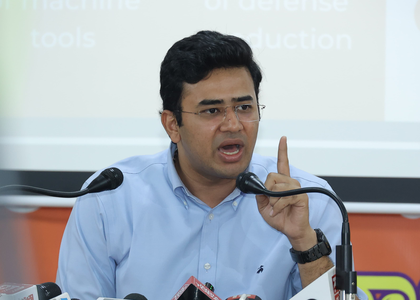 Will resolve Bengaluru’s all issues, if given Dy CM Shivakumar’s power for 1 year: Tejasvi Surya | Will resolve Bengaluru’s all issues, if given Dy CM Shivakumar’s power for 1 year: Tejasvi Surya Will resolve Bengaluru’s all issues, if given Dy CM Shivakumar’s power for 1 year: Tejasvi Surya | Will resolve Bengaluru’s all issues, if given Dy CM Shivakumar’s power for 1 year: Tejasvi Surya