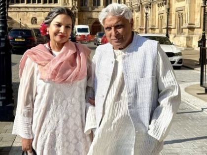 Javed Akhtar gives session on Urdu at British Parliament, Shabana shares picture | Javed Akhtar gives session on Urdu at British Parliament, Shabana shares picture Javed Akhtar gives session on Urdu at British Parliament, Shabana shares picture | Javed Akhtar gives session on Urdu at British Parliament, Shabana shares picture