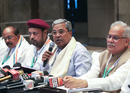 Congress to launch campaign for caste census, seeks removal of 50 pc cap on quota | Congress to launch campaign for caste census, seeks removal of 50 pc cap on quota Congress to launch campaign for caste census, seeks removal of 50 pc cap on quota | Congress to launch campaign for caste census, seeks removal of 50 pc cap on quota