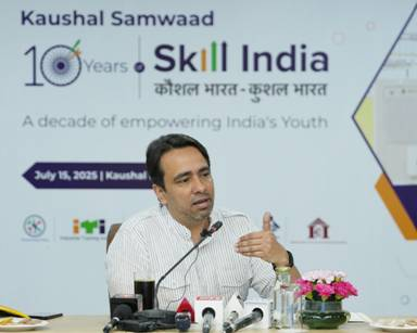 Over 6 cr people trained under Skill India Mission: Jayant Chaudhary | Over 6 cr people trained under Skill India Mission: Jayant Chaudhary Over 6 cr people trained under Skill India Mission: Jayant Chaudhary | Over 6 cr people trained under Skill India Mission: Jayant Chaudhary
