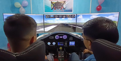 Manipur Air Squadron NCC inaugurates state’s first aircraft flight simulator | Manipur Air Squadron NCC inaugurates state’s first aircraft flight simulator Manipur Air Squadron NCC inaugurates state’s first aircraft flight simulator | Manipur Air Squadron NCC inaugurates state’s first aircraft flight simulator