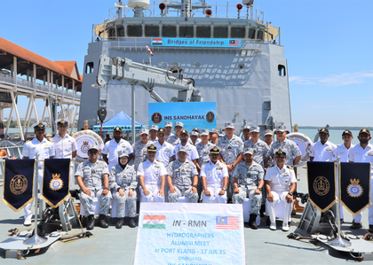 INS Sandhayak docks in Malaysia to boost maritime cooperation | INS Sandhayak docks in Malaysia to boost maritime cooperation INS Sandhayak docks in Malaysia to boost maritime cooperation | INS Sandhayak docks in Malaysia to boost maritime cooperation