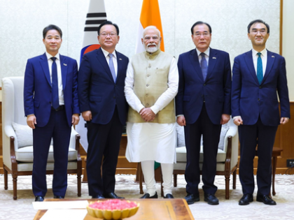 Delegation of Special Envoys from South Korea calls on PM Modi | Delegation of Special Envoys from South Korea calls on PM Modi